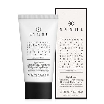 Avant Skincare Eight Hour Retexturing & Anti-Oxidising Hyaluronic Facial Serum | Packaging: Travel Pack
