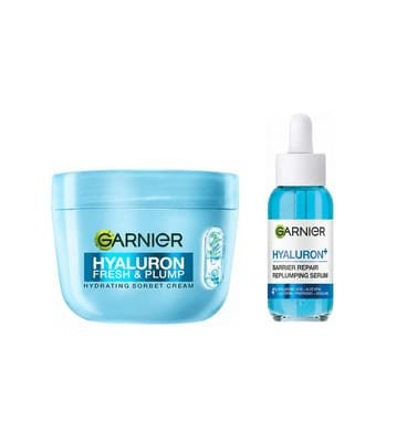 Garnier Garnier Hyularon+ Serum & Sorbet Cream Bundle