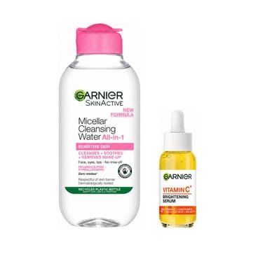 Garnier Garnier Vitamin C Serum & Micellar 100Ml Bundle