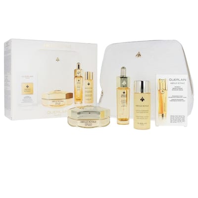 Guerlain Guerlain Abeille Royale Gift Set 50ml Day Cream + 15ml Youth Watery Oil + 40ml Fortifying Lotion + 7 x 0.6ml Double R Renew & Repair Serum + Pouch