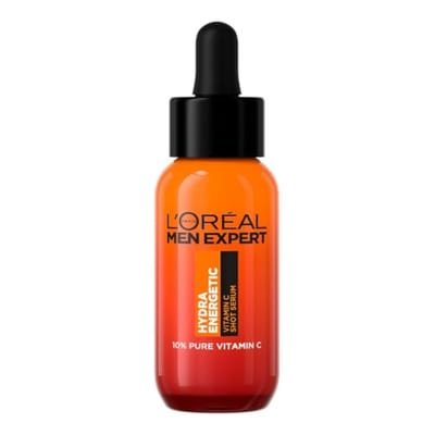 L'Oreal Men Expert L'Oreal Men Expert L'oréal Men Expert Hydra Energetic 10% Pure Vitamin C Shot Serum, Smoother & Refreshed Skin, 30ml