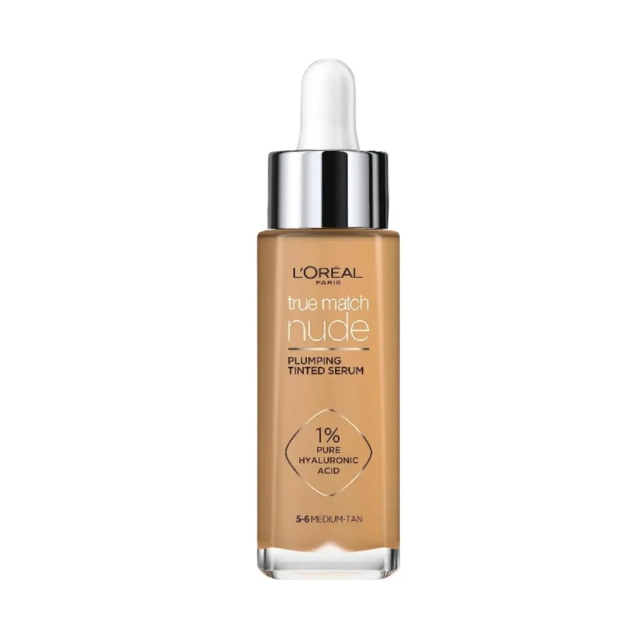 L'Oreal L'Oreal True Match Plumping Tinted Serum – 5-6 Medium-Tan