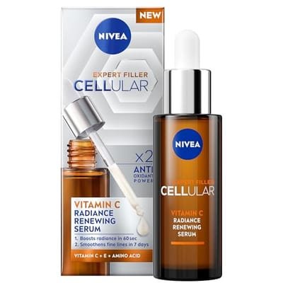 Nivea Nivea Cellular Expert Filler Vitamin C Radiance Renewing Face Serum 30Ml Br/>