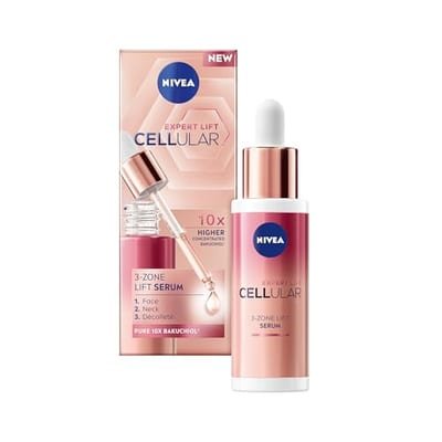 Nivea Nivea Cellular Expert Lift 3-Zone Lifting Serum With Pure Bakuchiol, 30ml