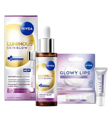 Nivea Nivea Luminous Glow Serum & Lips Clear