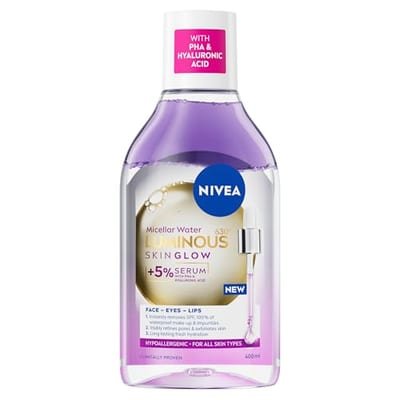 Nivea Nivea Luminous630 Skin Glow Serum Infused Micellar Water 400ml