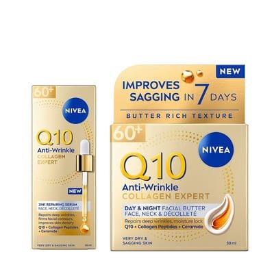 Nivea Nivea Q10 Facial Butter & Serum Bundle