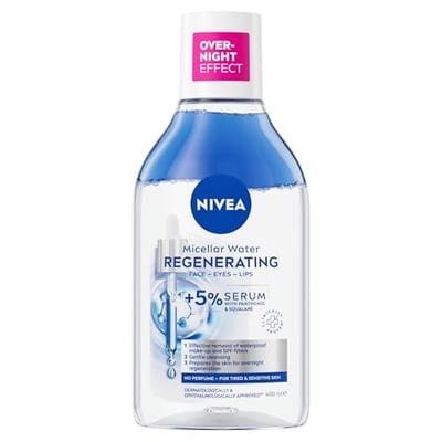 Nivea Nivea Regenerating Micellar Water +5% Serum With Panthenol & Squalane For Tired Sensitive Skin 400ml