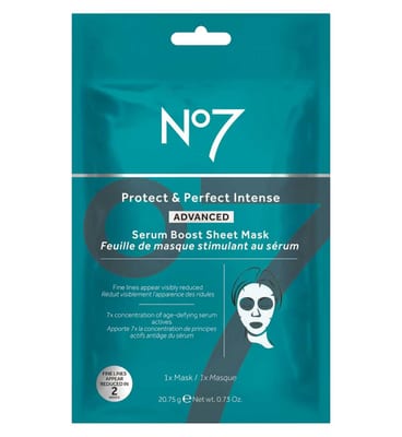 NO7 No7 Protect & Perfect Intense Advanced Serum Boost Sheet Mask20.5g
