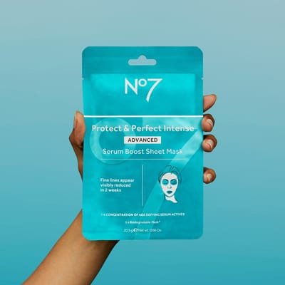 NO7 No7 Protect & Perfect Intense Advanced Serum Boost Sheet Mask20.5g