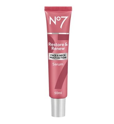 NO7 No7 Restore & Renew Face Neck Multi Action Serum 50ml