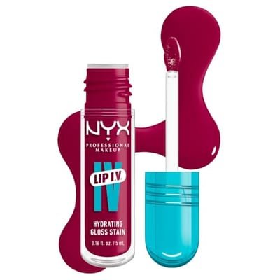 NYX Professional Makeup NYX Professional Makeup Lip Iv Hydrating Gloss Stain Magenta Mist 5Ml in Serum Magnet