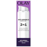 Olay Olay Anti-Wrinkle Firm And Lift 2In1 Day Cream Firming Serum 50ml