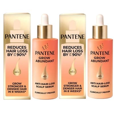 Pantene Pantene Grow Abundant Anti-Hair Loss Scalp Serum 60Ml X2 Bundle