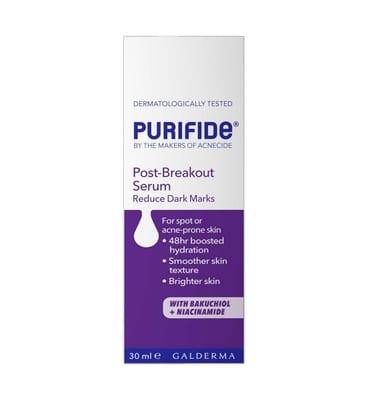 Purifide Purifide By Acnecide Post-Breakout Serum With Niacinamide 48 Hour Hydration 30ml