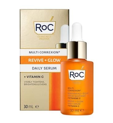 Roc ROC Multi Correxionrevive + Glow Daily Serum, Vitamin C Blend For Brighter, Firmer Skin 30ml