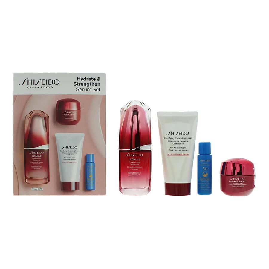 Shiseido Shiseido Ultimune Hydrates Strenghten Serum set x 4