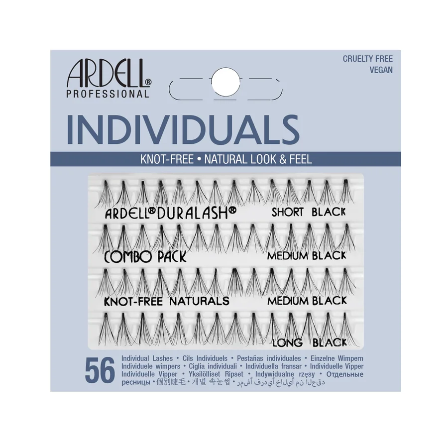 Ardell Ardell False Lashes Duralash Individual Naturals Knot- Free - Black