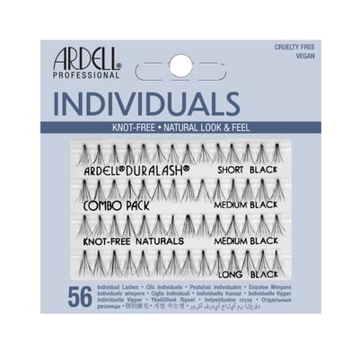Ardell Ardell False Lashes Duralash Individual Naturals Knot- Free - Black