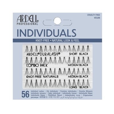 Ardell Ardell False Lashes Duralash Individual Naturals Knot- Free - Black