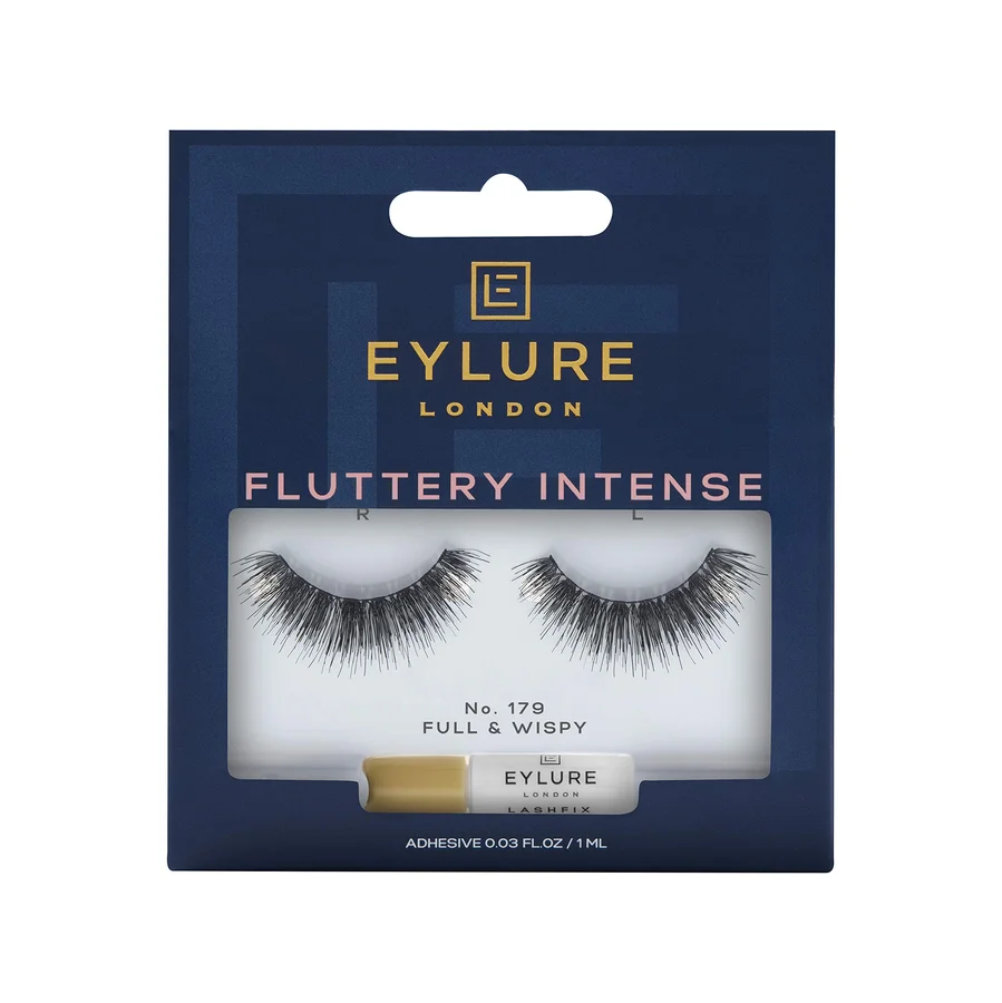 Eylure Eylure Fluttery Intense 179 False Lashes 1 count (Pack of 1) No. 179 - Black