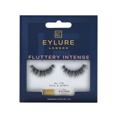 Eylure Eylure Fluttery Intense 179 False Lashes 1 count (Pack of 1) No. 179 - Black