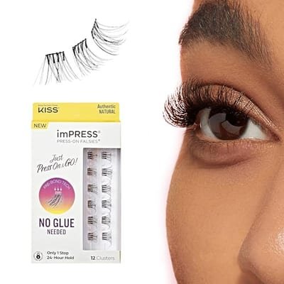 Kiss Kiss Impress False Lash Mini Natural Authentic