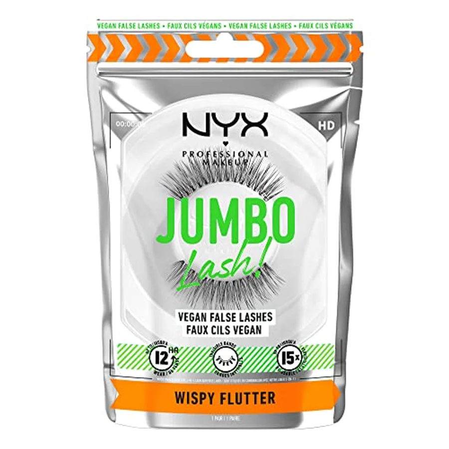 NYX Professional Makeup NYX Professional Makeup Jumbo Lash Vegan False Lashes 4 Wispy Flutter