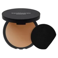 bareMinerals Bareminerals Barepro 24Hr Skin-Perfecting Pressed Powder Foundation – Medium Deep 45 Warm, 8g