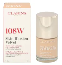 Clarins Clarins Skin Illusion Velvet Foundation 30ml – 108W