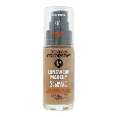 Colorstay Revlon Colorstay 24Hrs 370 Natural Tan Liquid Foundation 30ml