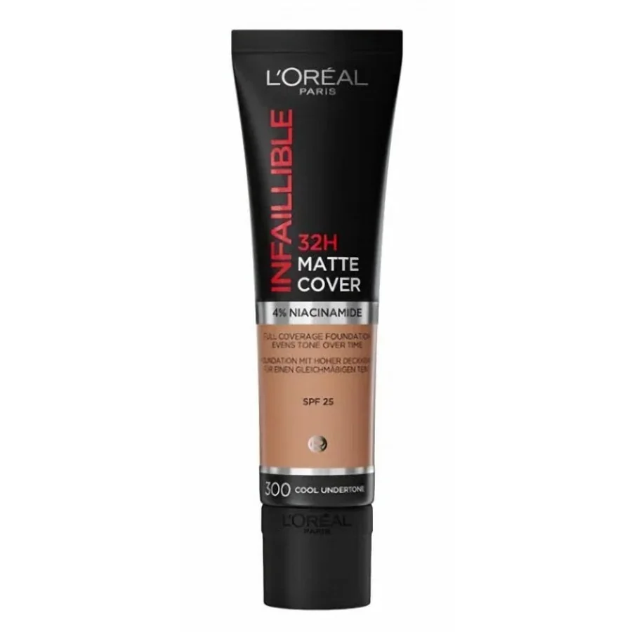 L'Oreal L'Oreal Infaillible 32H Matte Cover Foundation – 300 Cool Undertone