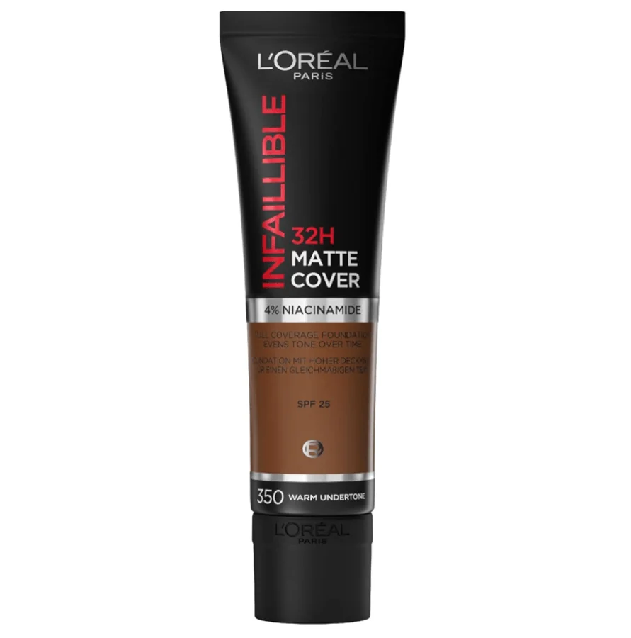 L'Oreal L'Oreal Infaillible 32H Matte Cover Foundation – 350 Warm Undertone