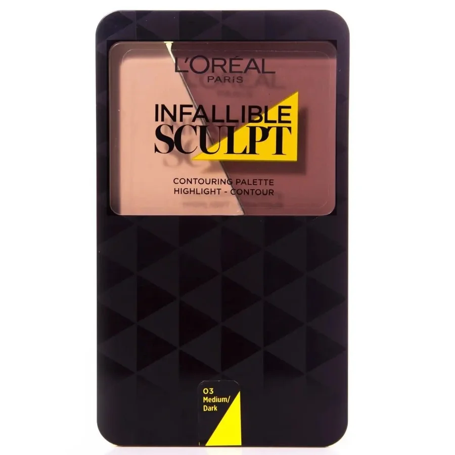 L'Oreal L'Oréal Infallible Sculpt Contouring Palette – Med/Dark
