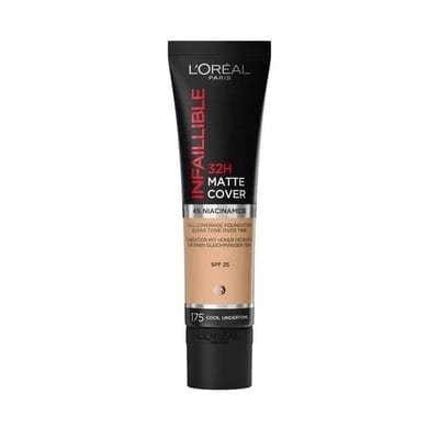 L'Oreal L'Oreal Paris Ifaillible 32H Matte Cover Foundation - 175 Cool Undertone