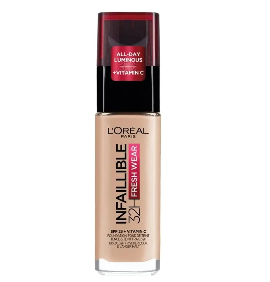 L'Oreal L'Oreal Paris Infaillible 24H Fresh Wear Liquid Foundation – 110 Rose Vanilla