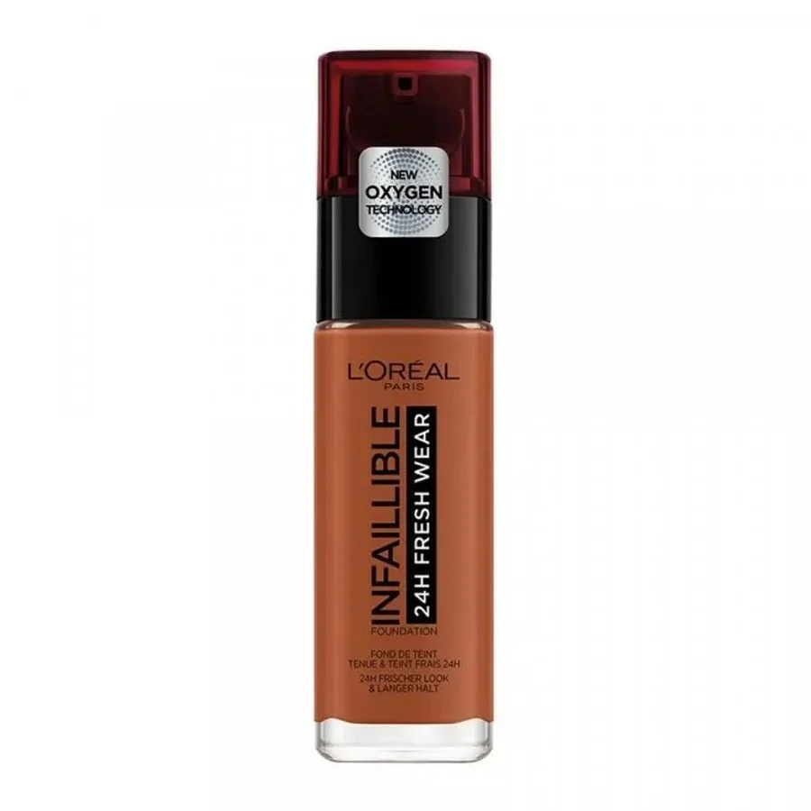 L'Oreal L'Oreal Paris Infaillible 24H Fresh Wear Liquid Foundation – 375 Deep Amber