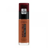 L'Oreal L'Oreal Paris Infaillible 24H Fresh Wear Liquid Foundation – 375 Deep Amber