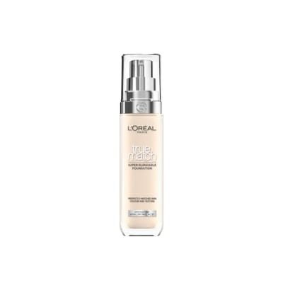 Loreal L'Oreal Paris Foundation, True Match With Hyaluronic Acid And Spf, 0.5N, 30ml