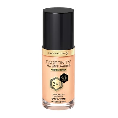 Max Factor Max Factor Facefinity All Day Flawless 3 in 1 Foundation 30ml - 33 Crystal Beige