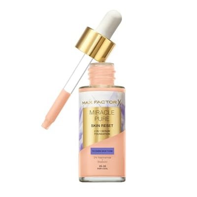 Max Factor Max Factor Miracle Pure Skin Reset Serum Foundation 20-35 Fair Cool