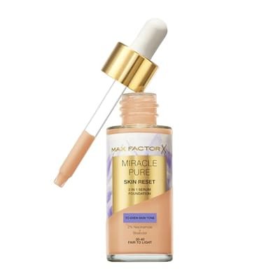 Max Factor Max Factor Miracle Pure Skin Reset Serum Foundation 30-40 Fair To Light