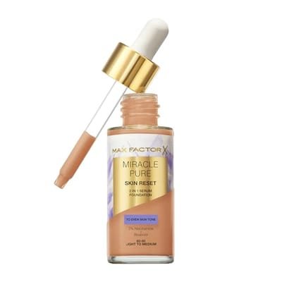 Max Factor Max Factor Miracle Pure Skin Reset Serum Foundation 60-80 Light To Medium