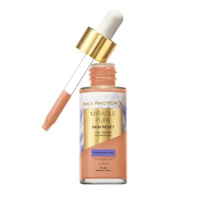 Max Factor Max Factor Miracle Pure Skin Reset Serum Foundation 70-85 Medium Cool
