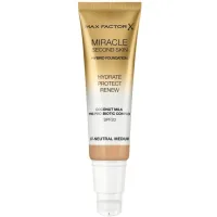 Max Factor Max Factor Miracle Second Skin Hybrid Foundation – 07 Neutral Medium