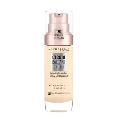 Maybelline Maybelline Dream Radiant Liquid Foundation 1 Natural Ivory