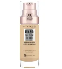 Maybelline Maybelline Dream Satin/Radiant Liquid Foundation – 045 Light Honey