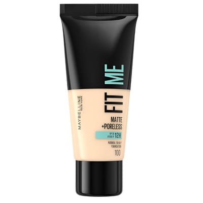 Maybelline Maybelline Fit Me Matte+ Poreless Foundation - 100 Warm Ivory