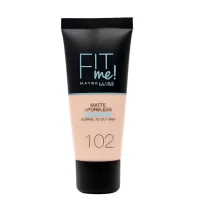 Maybelline Maybelline Fit Me Matte + Poreless Foundation – 102 Fair Ivory
