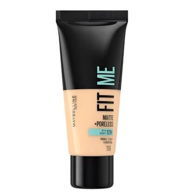 Maybelline Maybelline Fit Me Matte + Poreless Foundation 118 Nude